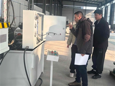 Turkish Clients Visit Our Factory For Inspection